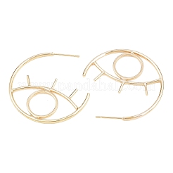 Boucles d'oreilles en laiton pour femmes&nbsp;KK-CBA866A-07G