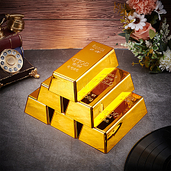 ABS-Imitat-Goldsteine&nbsp;DJEW-WH0053-57