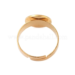 Componentes de anillos de dedo ajustables de acero inoxidable 304&nbsp;STAS-F149-21G-D