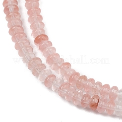Chapelets de perles en verre de quartz de cerise&nbsp;G-U026-B01-4mm