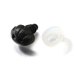 Nasi di cane a vite di sicurezza artigianale in plastica&nbsp;DIY-GF0005-56