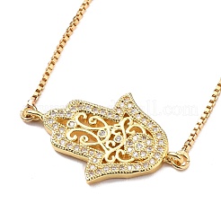 Verstellbare Messing Micro Pave klare Zirkonia Bolo Armbänder&nbsp;BJEW-JB05634
