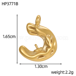 Colgantes de acero inoxidable 304&nbsp;SA-OY001-18G