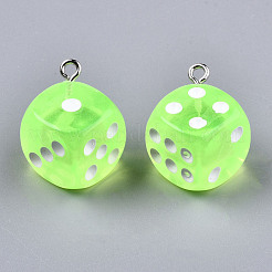 Pendentifs en résine époxy transparente&nbsp;X-CRES-N025-12A-A06