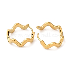 Pendientes de aro de latón&nbsp;EJEW-M261-01G-01-1