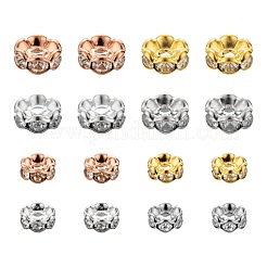Perline distanziatori strass in ottone&nbsp;RB-FS0001-01