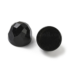 Natürlicher schwarzer Onyx (gefärbt und erhitzt) Cabochons&nbsp;G-D350-01B