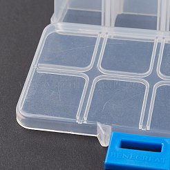 (defekter Restposten: Kratzspur) Aufbewahrungsbehälter für Perlen aus Kunststoff&nbsp;CON-XCP0007-15