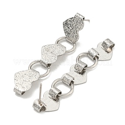 Pendientes de botón de acero inoxidable 304 que no se deslustran&nbsp;EJEW-S229-01P