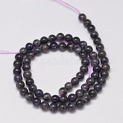 Cordoni di cordierite naturale / iolite / dicroite&nbsp;G-M304-22-6mm