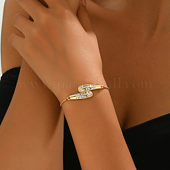 Bracciali slider in ottone con micro pavé di zirconi trasparenti&nbsp;IW9217