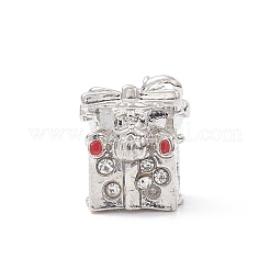 Legierung Rhinestone European Beads&nbsp;MPDL-Q213-16P