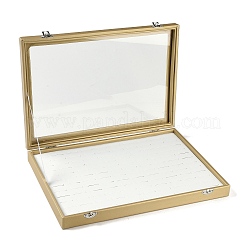 Scatole per anelli per gioielli in similpelle a 120 slot&nbsp;CON-G023-06B