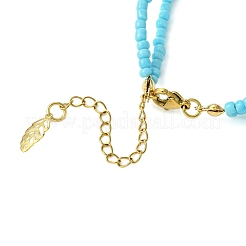 Perles de rocaille de verre bracelets multi-brins&nbsp;BJEW-MZ00104-02