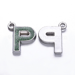 Glitzer Acryl Anhänger&nbsp;LS-ACRC-N027-P-4