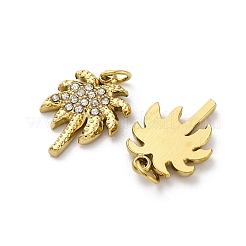 304 Edelstahl Kristall Strass Anhänger&nbsp;STAS-E550-10G
