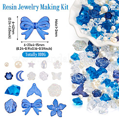 Kits de fabrication de bijoux en résine 100 g&nbsp;FIND-TA0004-42B