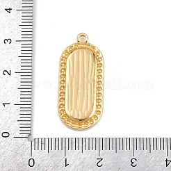 Bedruckte Anhänger aus Edelstahl 304&nbsp;STAS-C146-08G-01