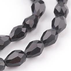 Abalorios de vidrio&nbsp;GLAA-R024-6x4mm-13