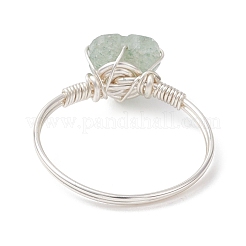Anelli di barretta della pietra preziosa&nbsp;RJEW-TA00232-02