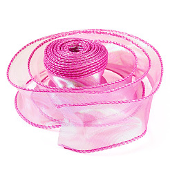 Ruban irisé en polyester de 10 mètre&nbsp;OCOR-TAC0017-04B