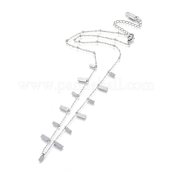 Colliers pendentifs en acier inoxydable 304 anti-ternissement&nbsp;NJEW-K120-11P