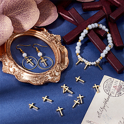 60 Stück langlebige Charms aus plattiertem Messing&nbsp;KK-SC0005-84