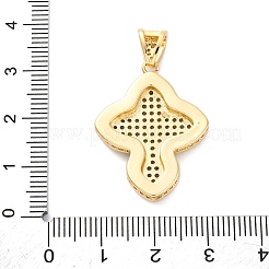 Ottone micro spianare pendenti zirconi&nbsp;KK-S510-48G-04