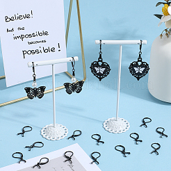 40 pieza de accesorios para pendientes de palanca de acero inoxidable 304&nbsp;STAS-SC0009-31EB