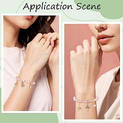 Kit para hacer pulseras con temática de baile&nbsp;AJEW-SC0031-11