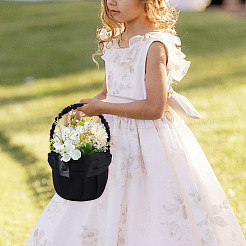 Blumenkörbe aus Polyester mit Henkel&nbsp;AJEW-CP0010-64