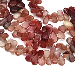 Hilos de cuentas de feldespato andesínico natural con degradado de color&nbsp;GG-CBA0C95-C01-02