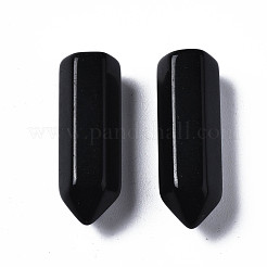 Synthetische schwarze Steinperlen&nbsp;G-S356-06