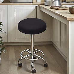 4 housse de tabouret ronde en polyester&nbsp;AJEW-GF0013-06B-01