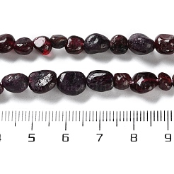 Natürlicher Granat Perlen Stränge&nbsp;G-P497-01C-40