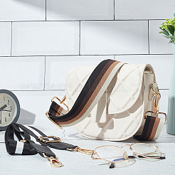 2 Stil Streifenmuster Polyester-Taschenband&nbsp;FIND-FH0002-90