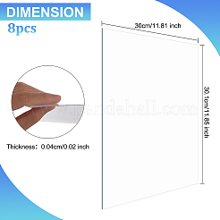 Plastikfolien für Haustiere&nbsp;LS-DIY-WH0326-16