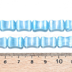 Fili di perline di selenite naturale tinta&nbsp;G-T138-234D