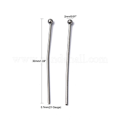 Anlaufgeschützte Kugelkopfstifte aus Edelstahl 304&nbsp;X-STAS-R051-30mm