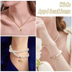 5 Stück 5 Stile Messing europäische Baumeln Charms&nbsp;FIND-CJ0004-64