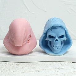 Halloween-Totenkopf-DIY-Kerzenformen aus lebensmittelechtem Silikon&nbsp;PW-WG77644-01