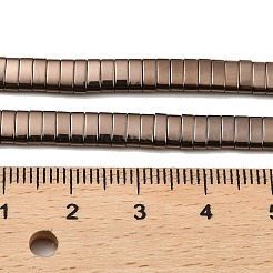 Chapelets de perles en hématite synthétique électrolytique sans magnétiques&nbsp;G-G089-A02-08