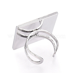 Composants de bague de manchette ouverte en acier inoxydable 304&nbsp;STAS-S080-041I-P