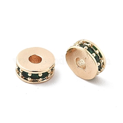 Perline zirconi micro pave  in ottone&nbsp;KK-R216-14KCG-04