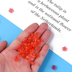 Perles en acrylique transparente&nbsp;MACR-S373-45-B06
