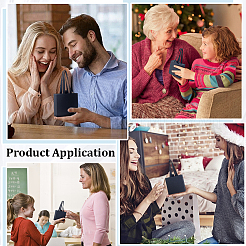 Quadratische Geschenkboxen aus Papier mit Schublade&nbsp;CON-WH0115-39