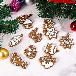 Weihnachtsmotiv-Anhängeranhängungen des Weihnachtsthemas&nbsp;HJEW-SZ0001-05