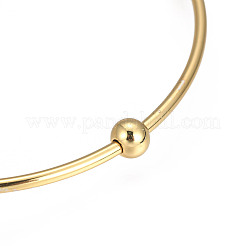 201 juegos de pulseras de acero inoxidable&nbsp;BJEW-O115-85G-1