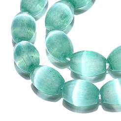 Brins de perles de sélénite naturelles teintées&nbsp;G-T138-232E