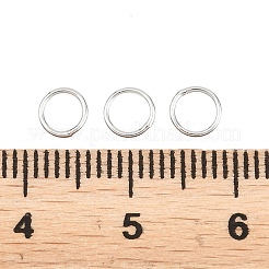 Messing geschlossen Ringe springen&nbsp;KK-D257-01P-05